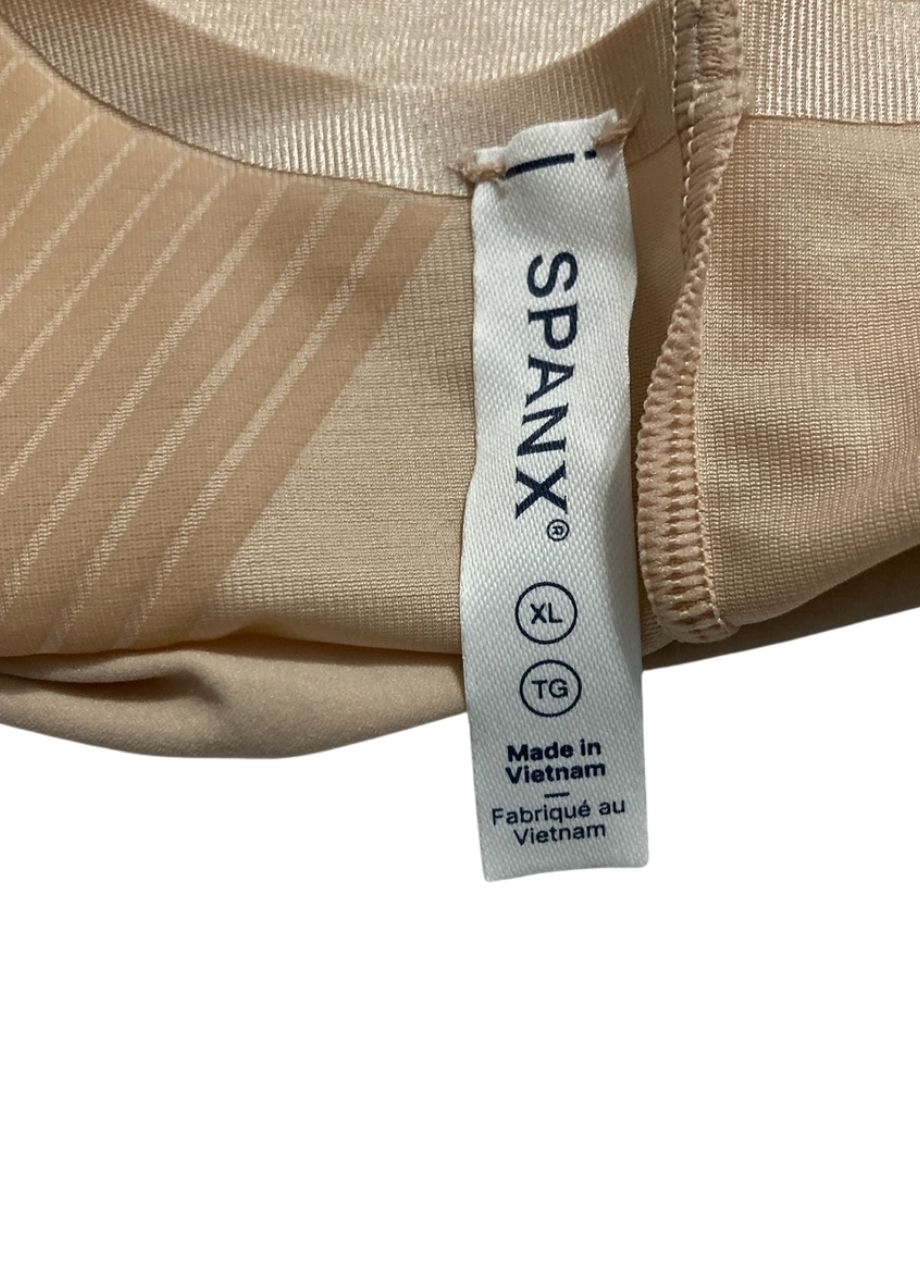 SPANX Tank Mid-Thigh Bodysuit CHAMPAGNE BEIGE XL