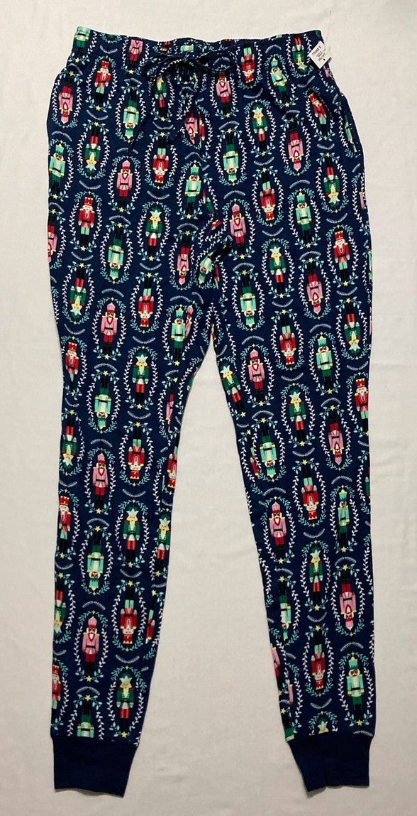 HOLIDAY LANE Nutcracker Matching Pajama Sets BLUE XS
