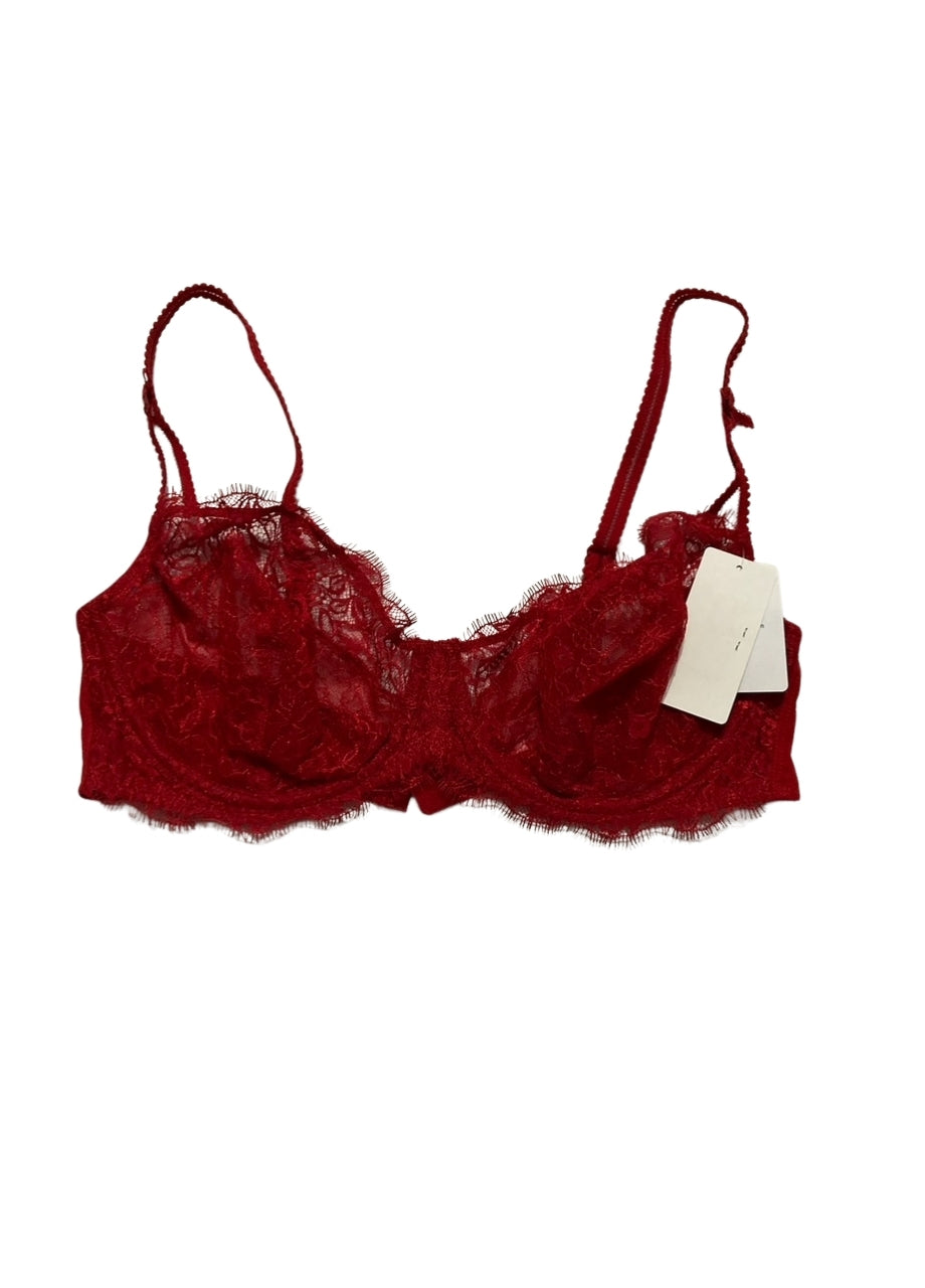 B.TEMPT´D Lace Demi Contour Underwire Bra RED 38DD