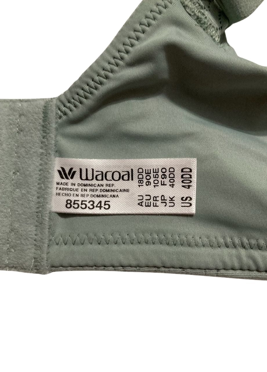 WACOAL Inside Job Unlined Underwire Bra ICEBERG GREEN 40DD