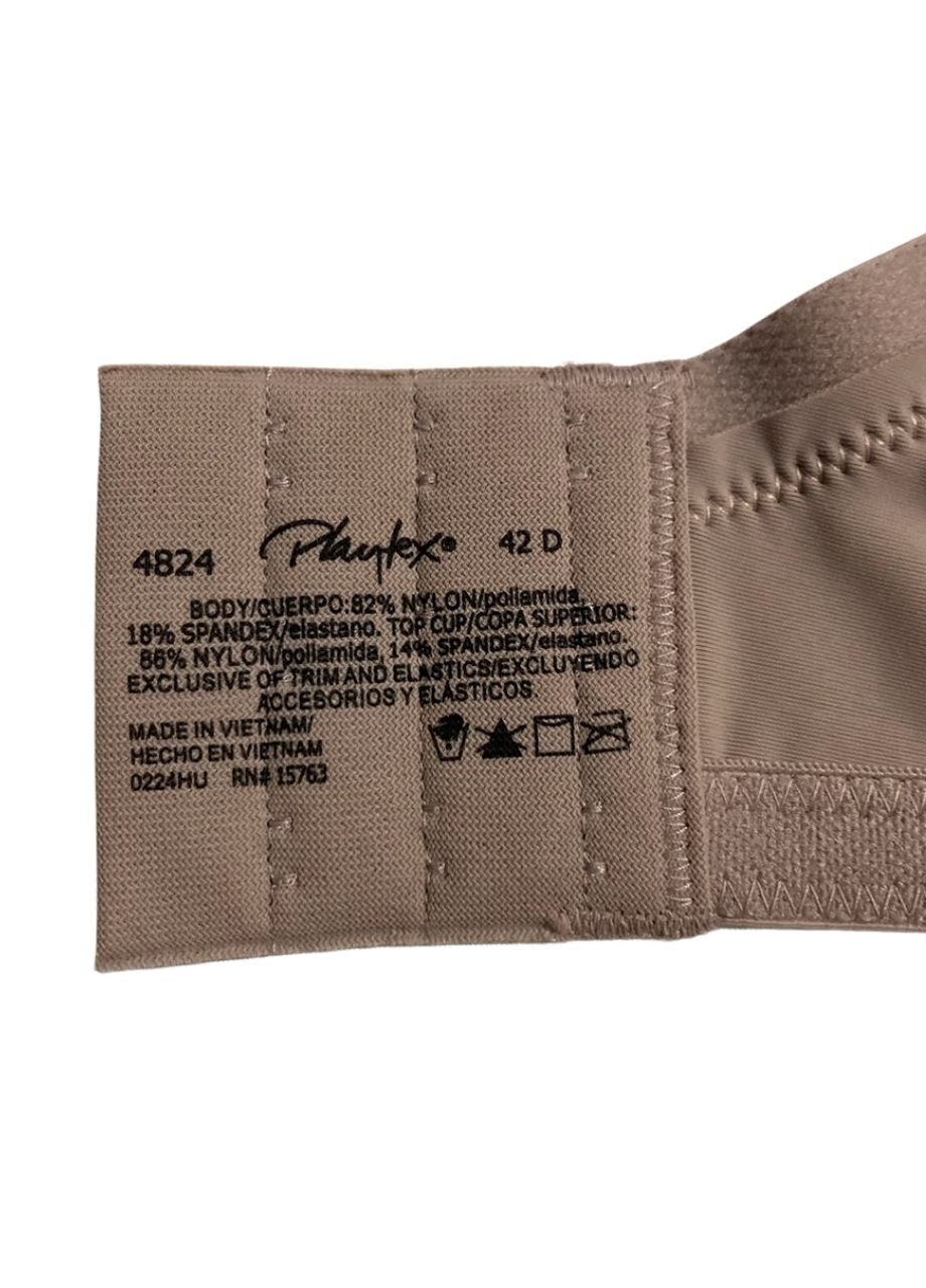 PLAYTEX Balconette Full-Coverage Wireless T-Shirt Bra EVENING BLUSH 42D