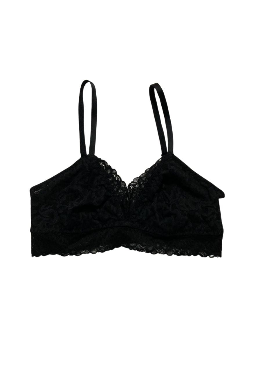 STATE OF DAY Lace Bralette BLACK XS