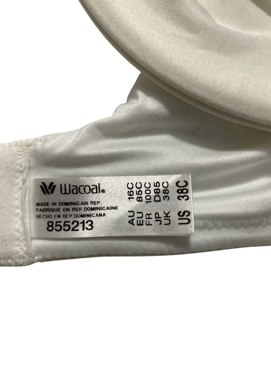 NWD WACOAL Perfect Primer Unlined Full Coverage Underwire Bra WHITE 38C