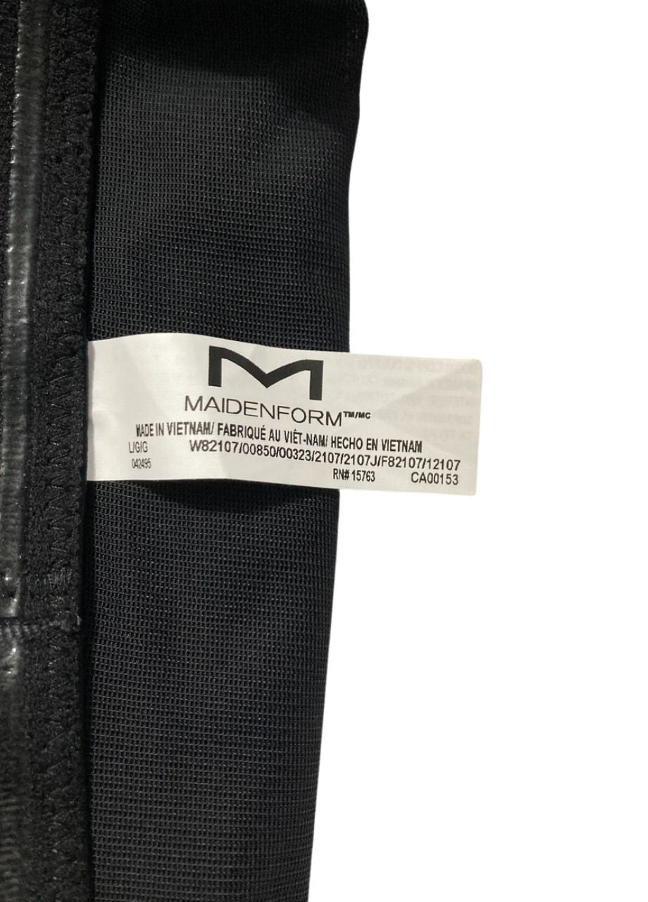 MAIDENFORM Minimizing Hi-waist Fajas Shapewear BLACK L