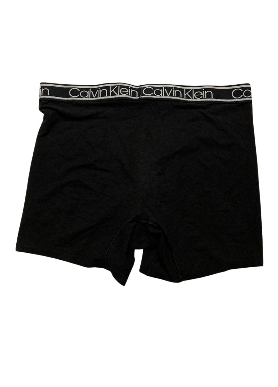 NWD CALVIN KLEIN logo-waistband boxers BLACK L