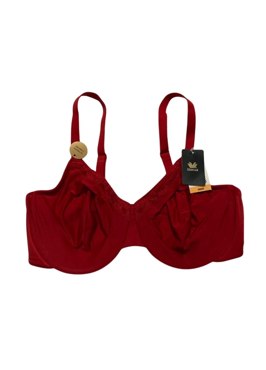 WACOAL Perfect Primer Unlined Full Coverage Underwire Bra RED 38DD