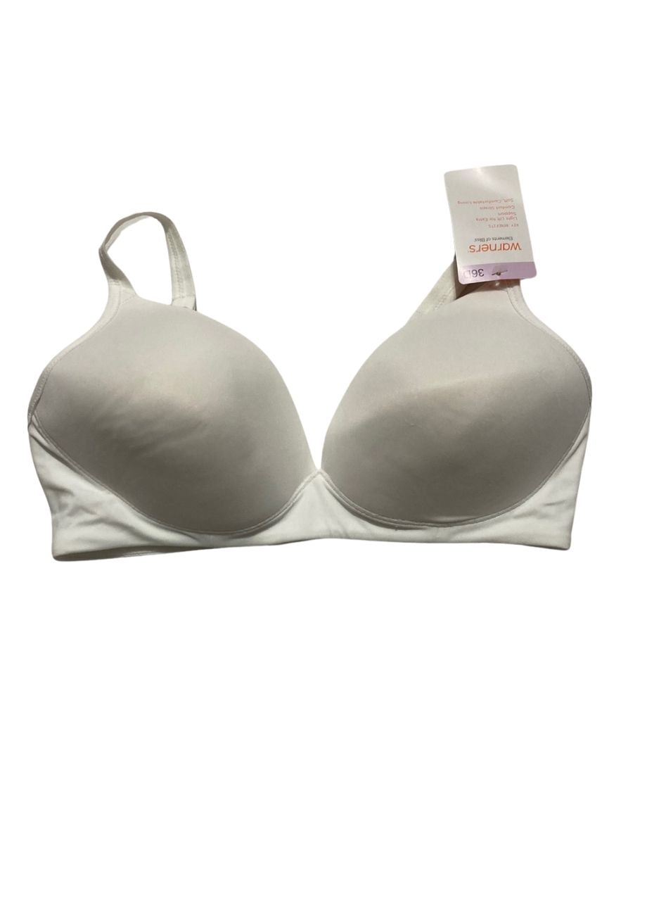 WARNER´S Elements of Bliss Wire-Free Bra WHITE 36D