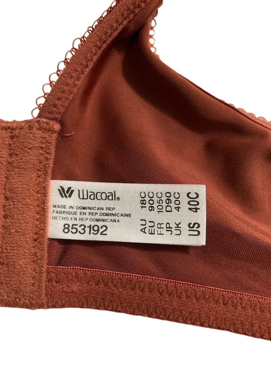WACOAL Basic Beauty Spacer Underwire T-Shirt Bra HENNA 40C