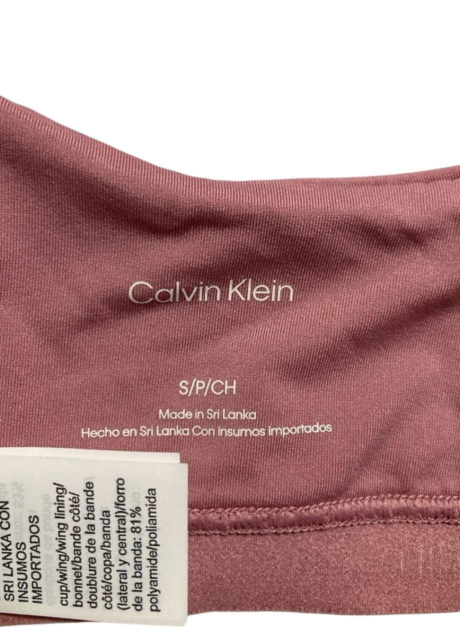 CALVIN KLEIN Form to Body Lightly Lined Bralette SOFT MAUVE S