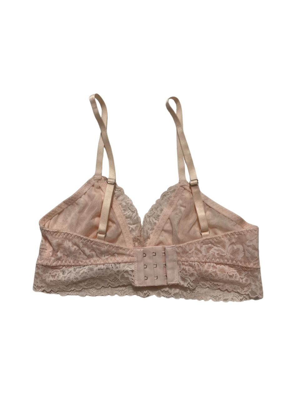 STATE OF DAY Lace Bralette PINK XS