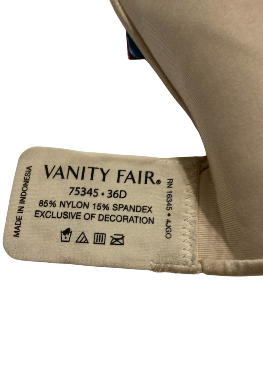NWD VANITY FAIR Full Coverage Beauty Back Smoothing Bra BEIGE 36D