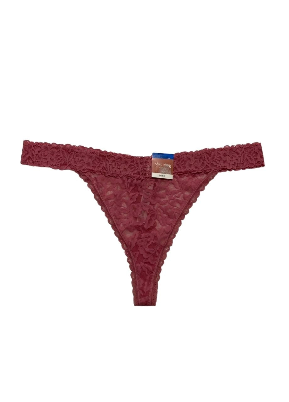 STATE OF DAY Panties Thong PINK XL