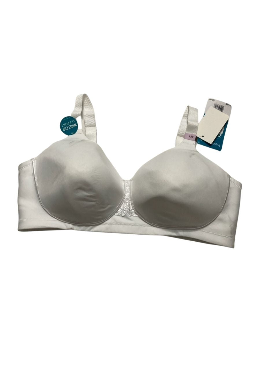 NWD VANITY FAIR Full Figure Beauty Back Smoothing Bra WHITE 42D