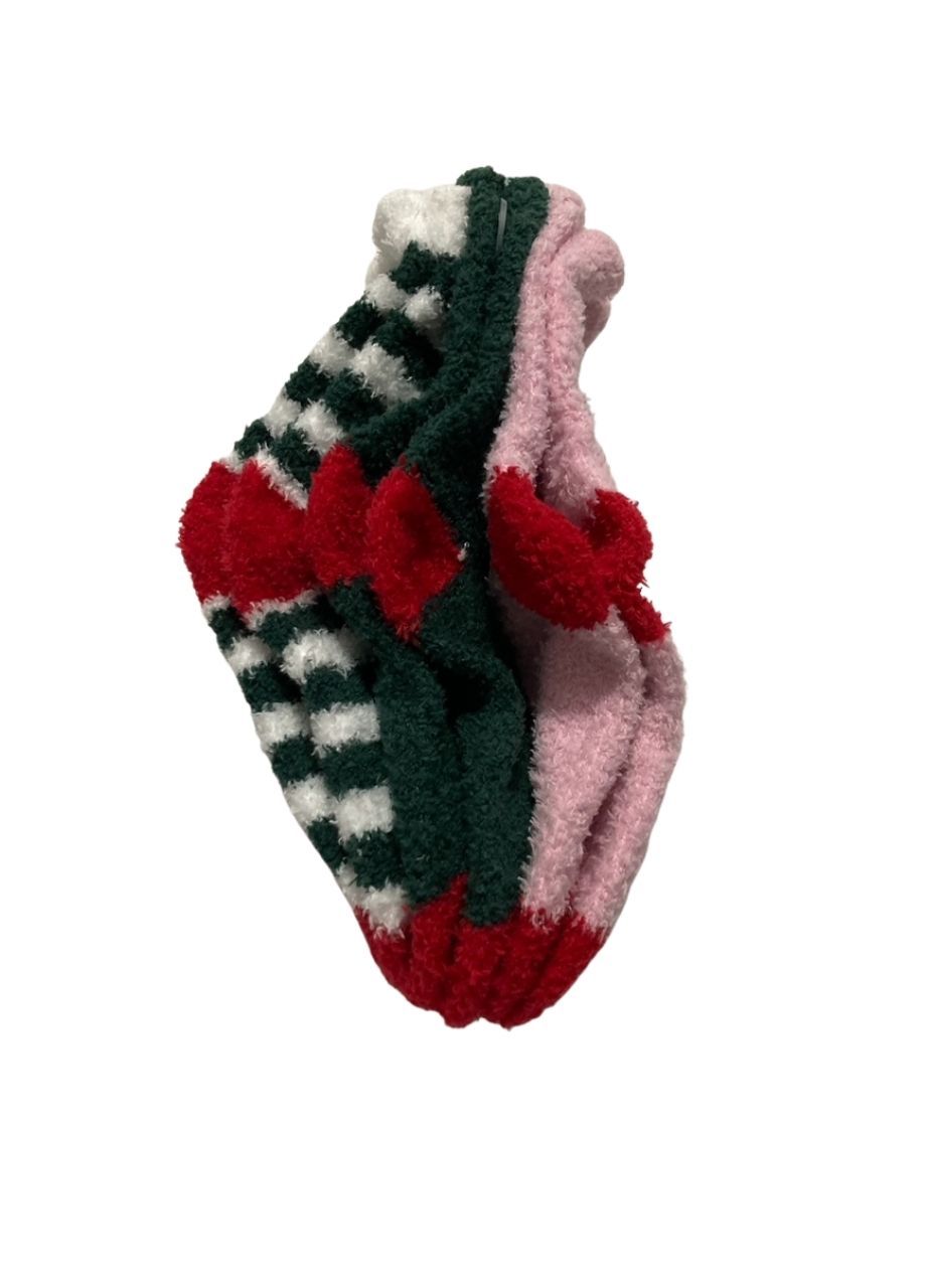 CARELL cozy slipper socks ASSORTED ONE SIZE