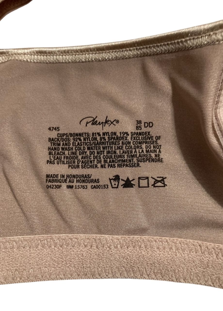 PLAYTEX Wireless Bra, 18 Hour Plus-Size Bra TOFEE 38DD