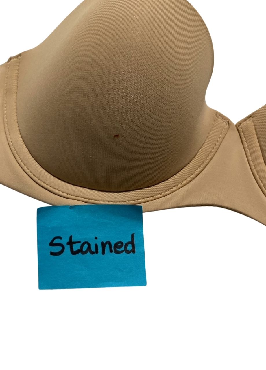 NWD CALVIN KLEIN Perfectly Fit Strapless Convertible Push-Up Bra BARE 30C