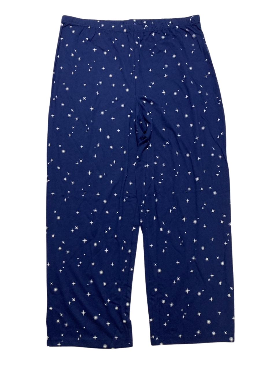 CHARTER CLUB 2-pc. Long-sleeve Pajamas Set NAVY XL