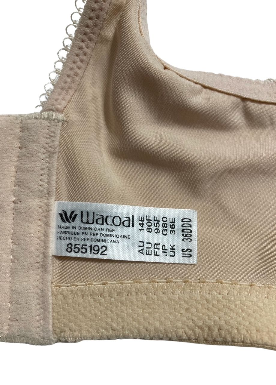 WACOAL Basic Beauty Unlined Underwire Full Coverage Bra NATURAL NUDE 36DD