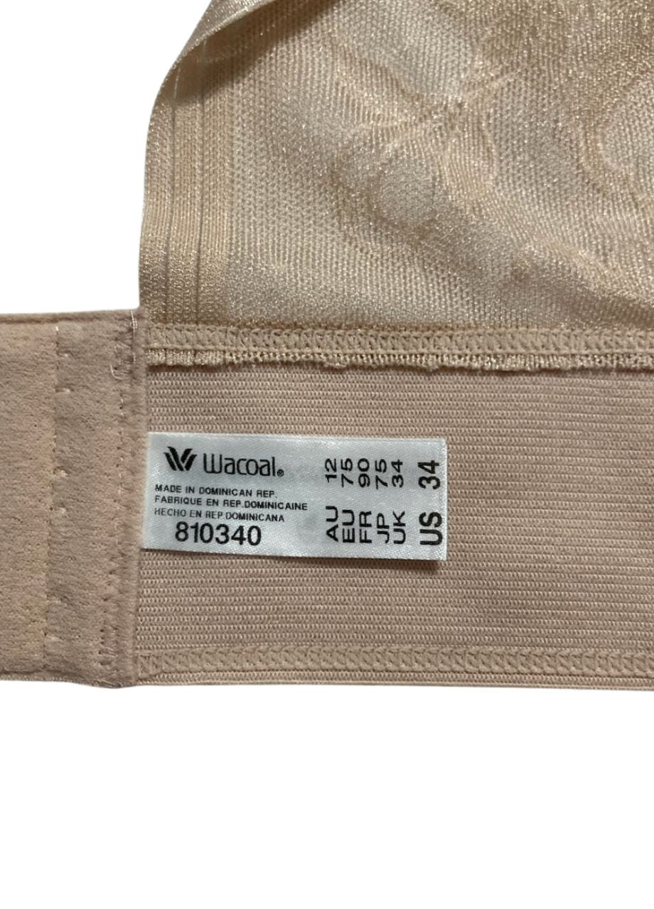 WACOAL Net Effect Soft Cup Bra ROSE DUST 34