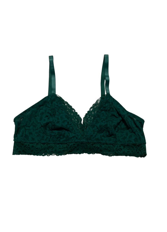 STATE OF DAY Lace Bralette Bundle GREEN XL