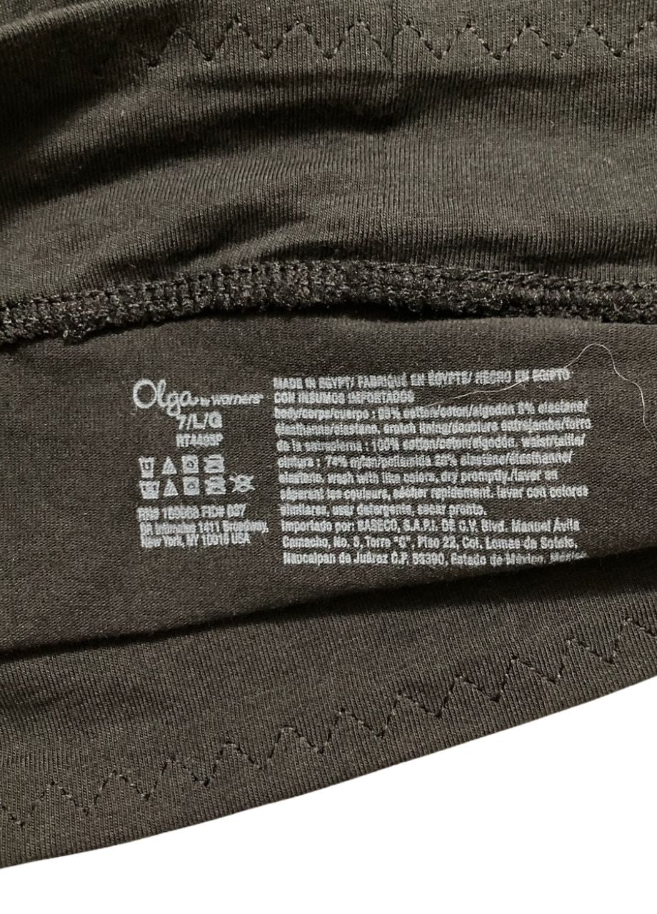 OLGA By Warners No Pinching No Problems BLACK L