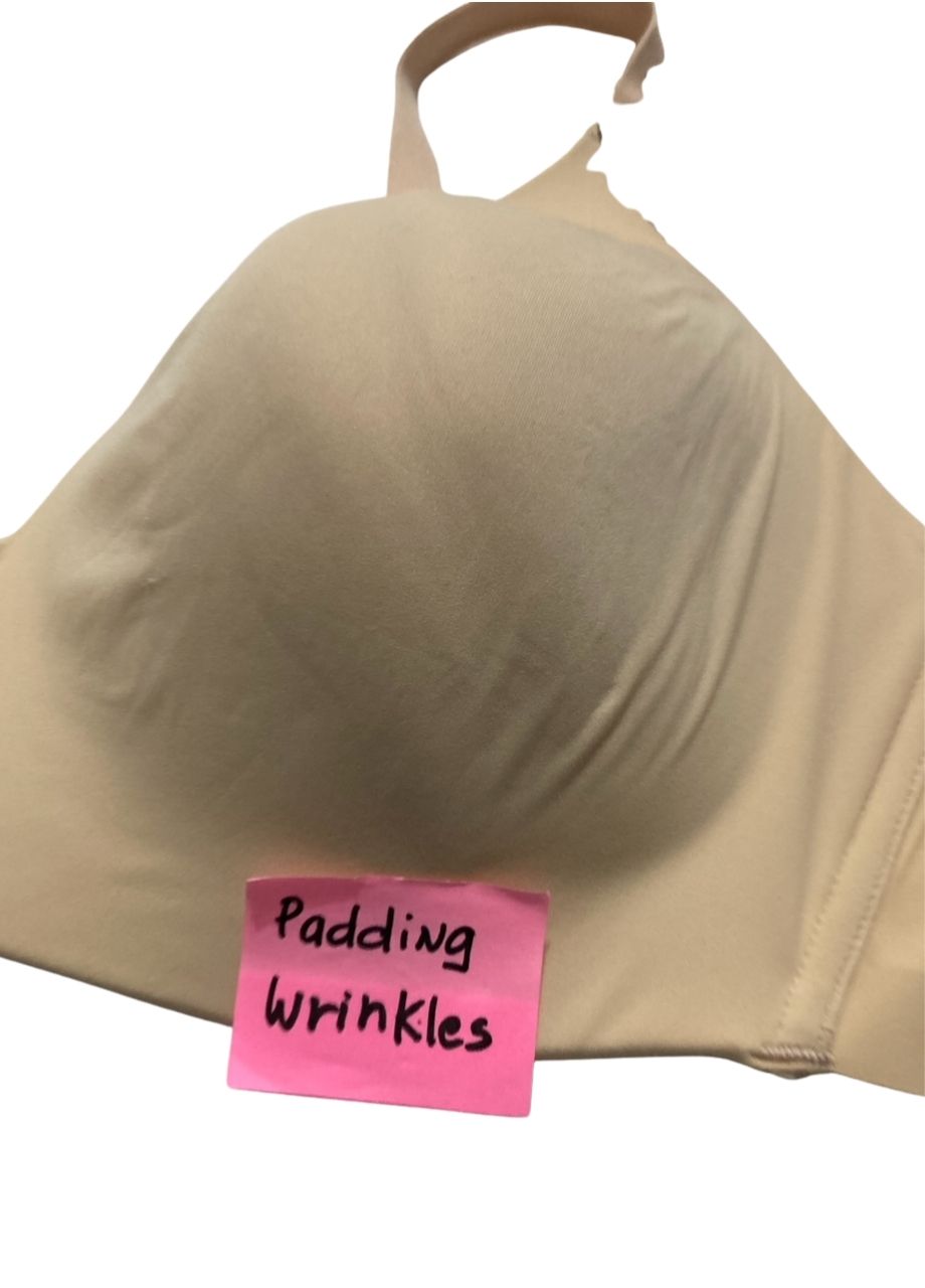 NWD WACOAL Comfort Lightly Padded Mid Coverage Wire Free T-Shirt Bra SAND 38D