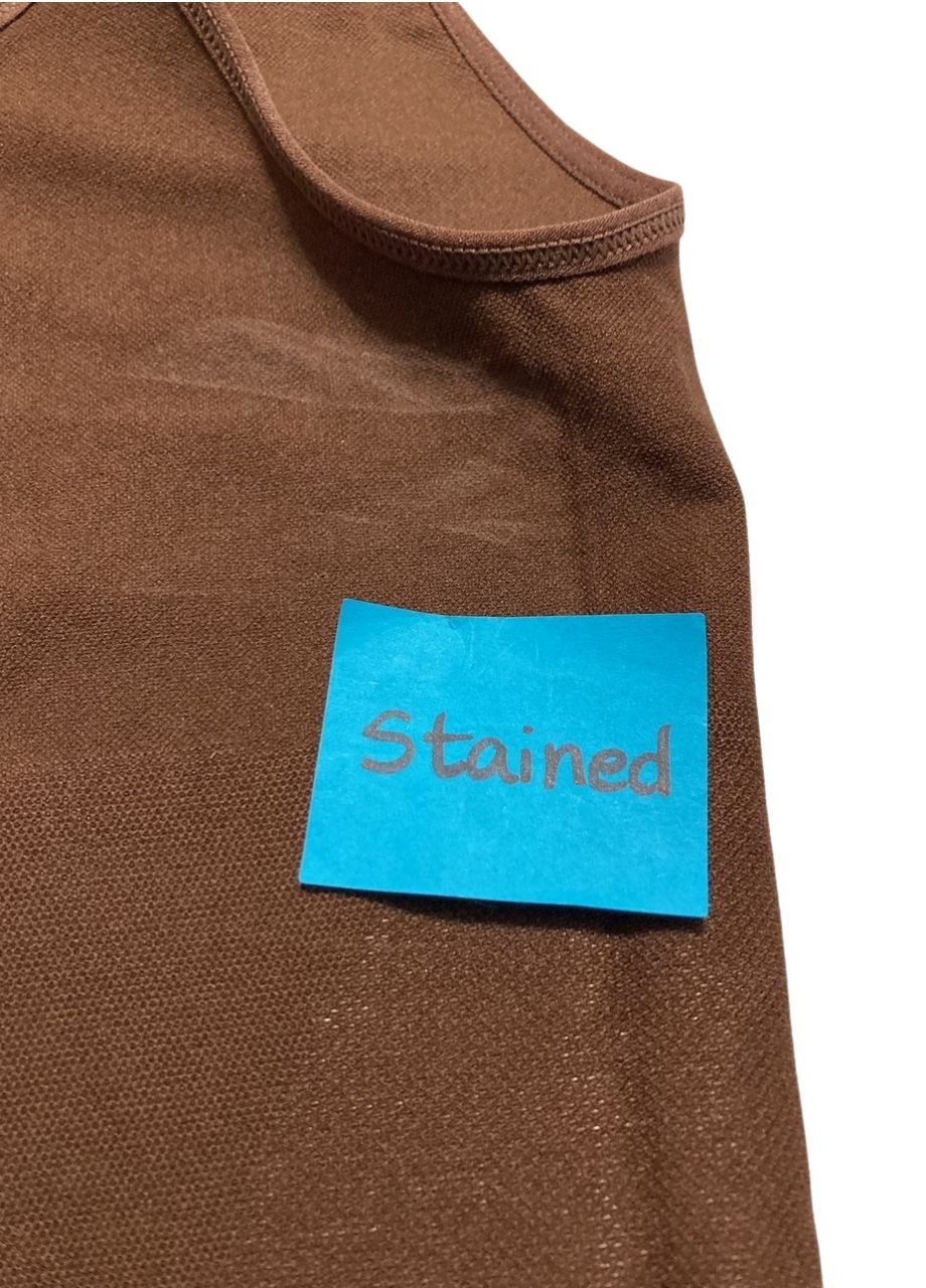 NWD SHAPERMINT Essentials All Day Every Day Scoop Neck Camisole CHOCOLATE M