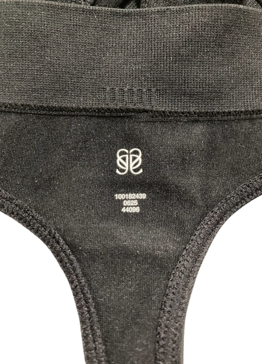 STATE OF DAY Seamless Thong Underwear BLACK XXL