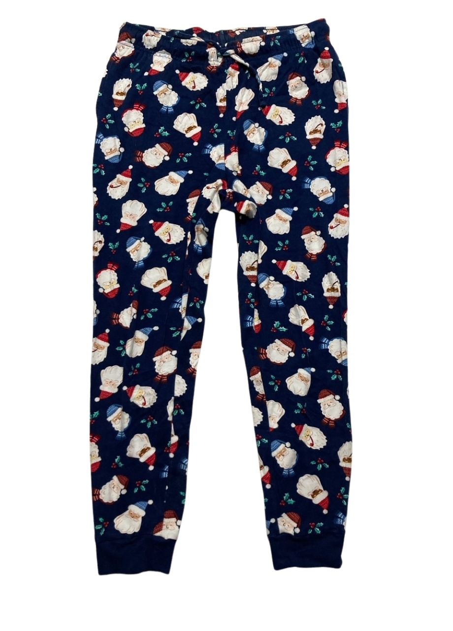 HOLIDAY LANE Santa Family Pajama Set NAVY M