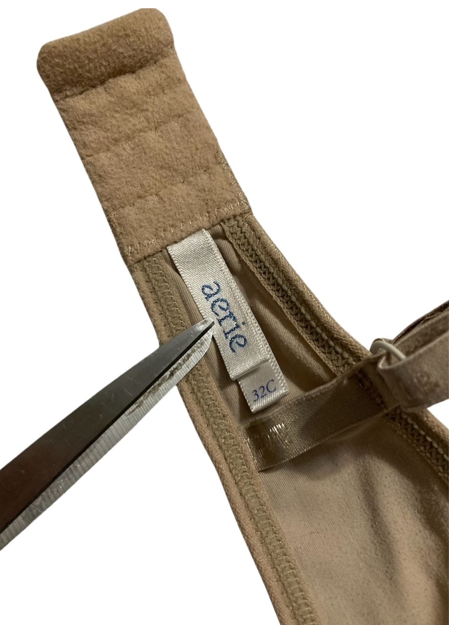 NWD AERIE Underwear bra NUDE 32C