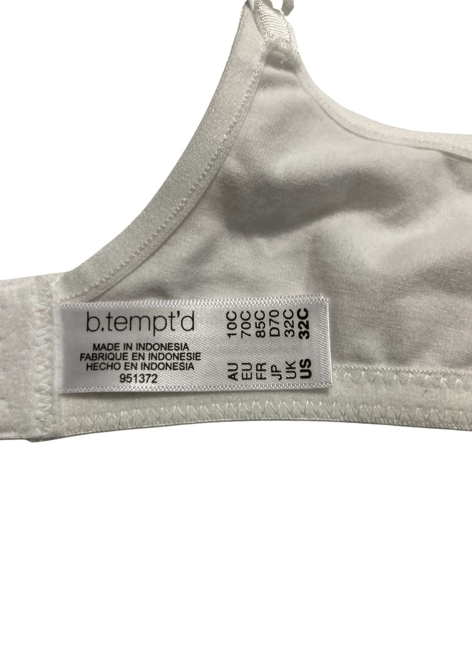 B.TEMPT´D Cotton to a Tee Underwire Bra WHITE 32C