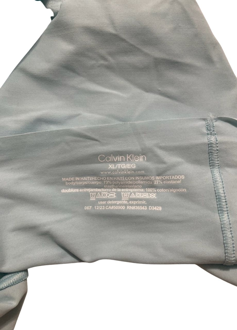 CALVIN KLEIN Invisible micro hipster panties BLUE XL