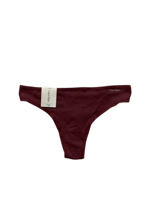 CALVIN KLEIN Underwear String Thong RED XS