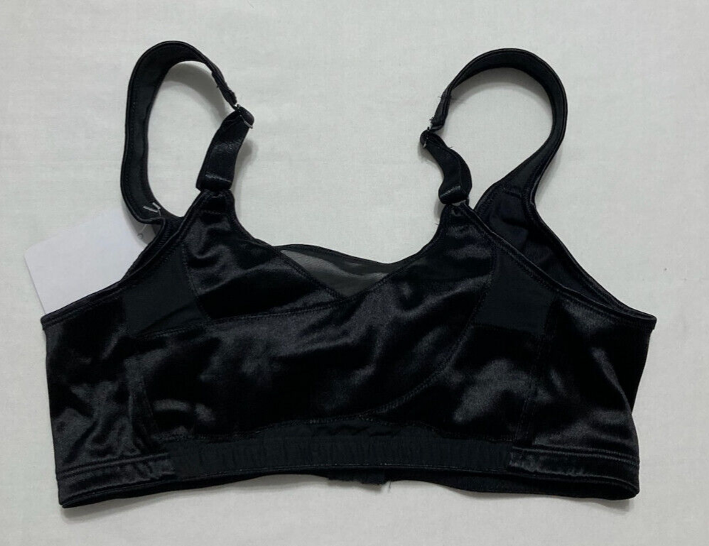 PLAYTEX Smoothing Wirefree Minimizer Bra Black 36C