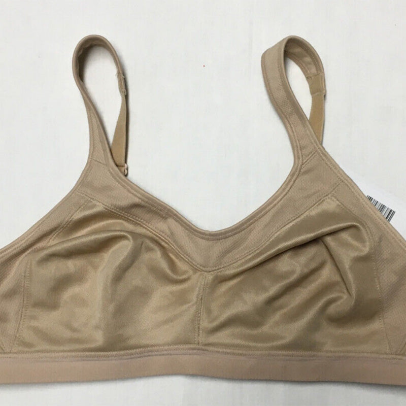 Playtex Lifestyle Low Impact Wireless Bra Beige 36C