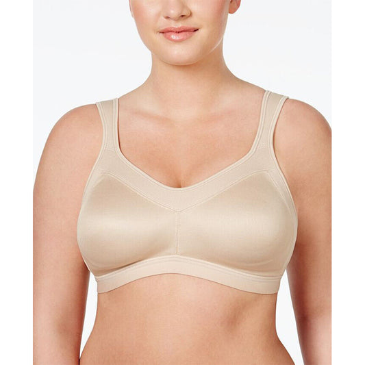 Playtex Lifestyle Low Impact Wireless Bra Beige 36C
