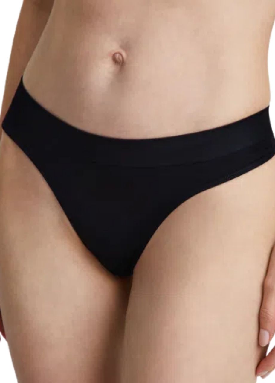 STATE OF DAY Seamless Thong Underwear BLACK XXL