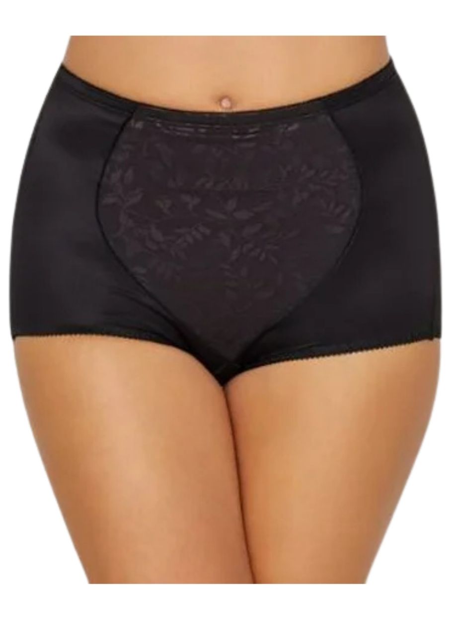 BALI Tummy Panel Firm Control Brief BLACK 2XL