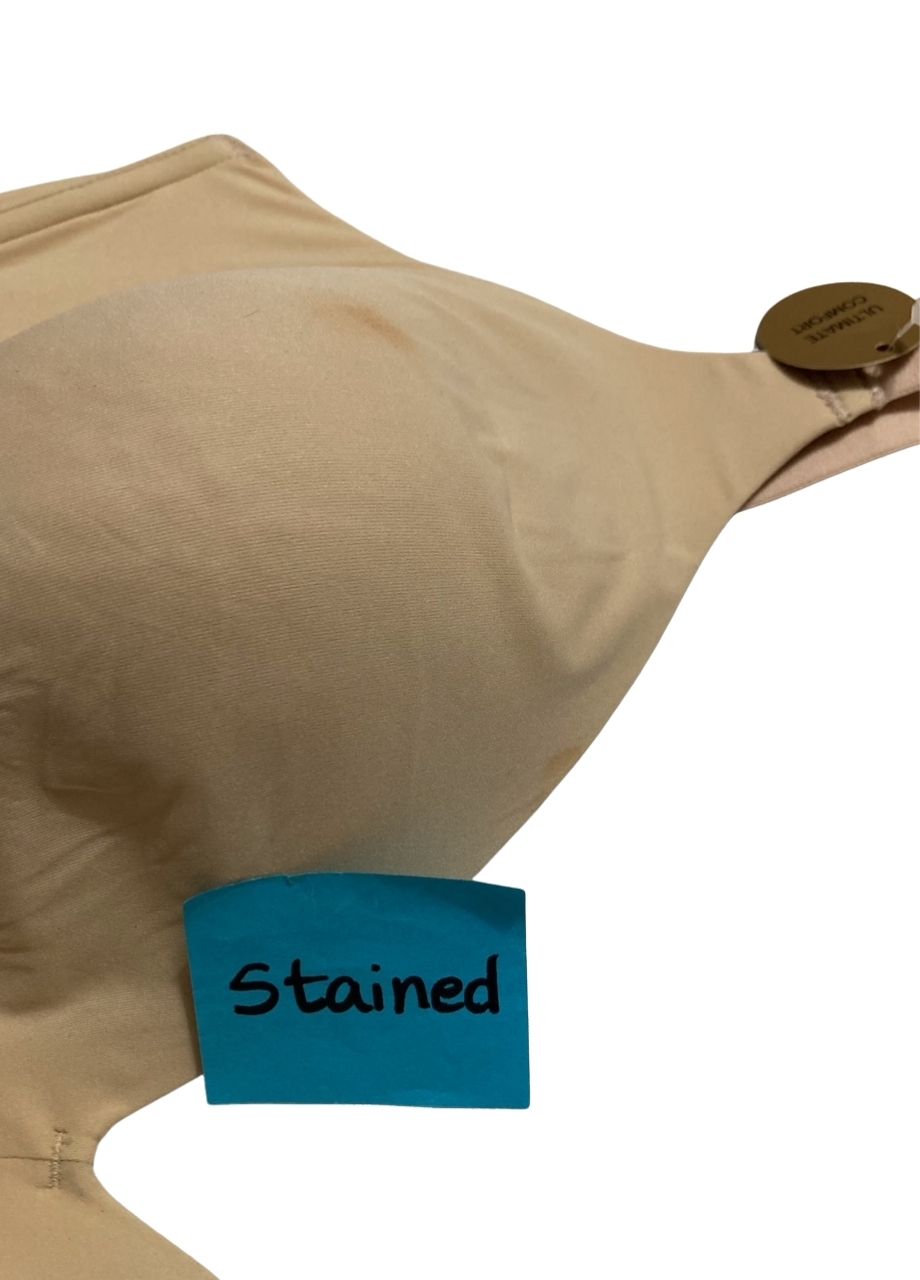 NWD WACOAL Comfort Lightly Padded Mid Coverage Wire Free T-Shirt Bra SAND 38D