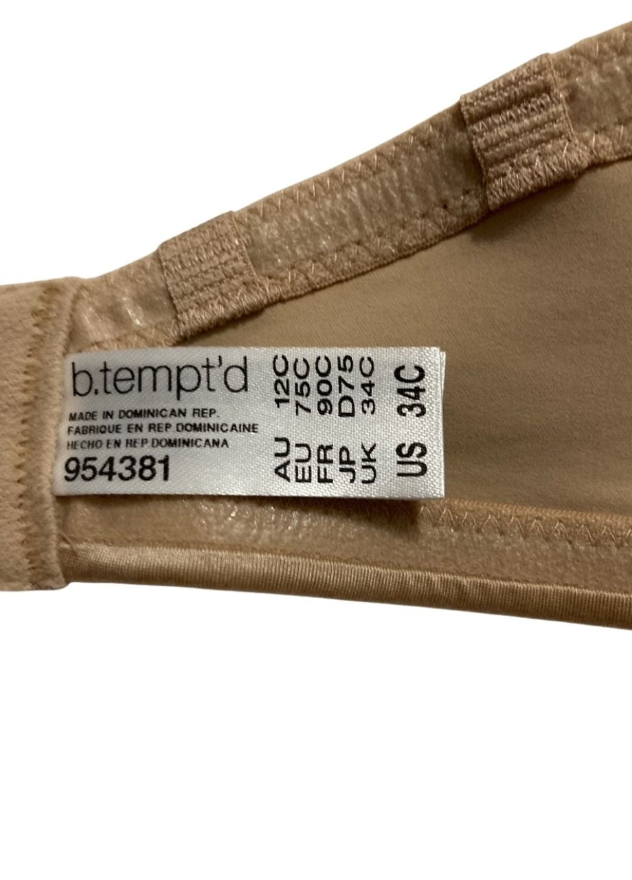 NWD B.TEMPT'D Future Foundation Push-up Convertible Strapless Bra AU NATURAL 34C