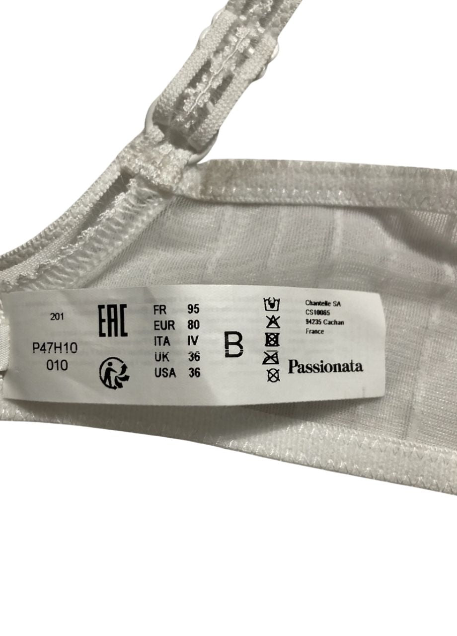 CHANTELLE Maddie Half Cup Bra WHITE 36B