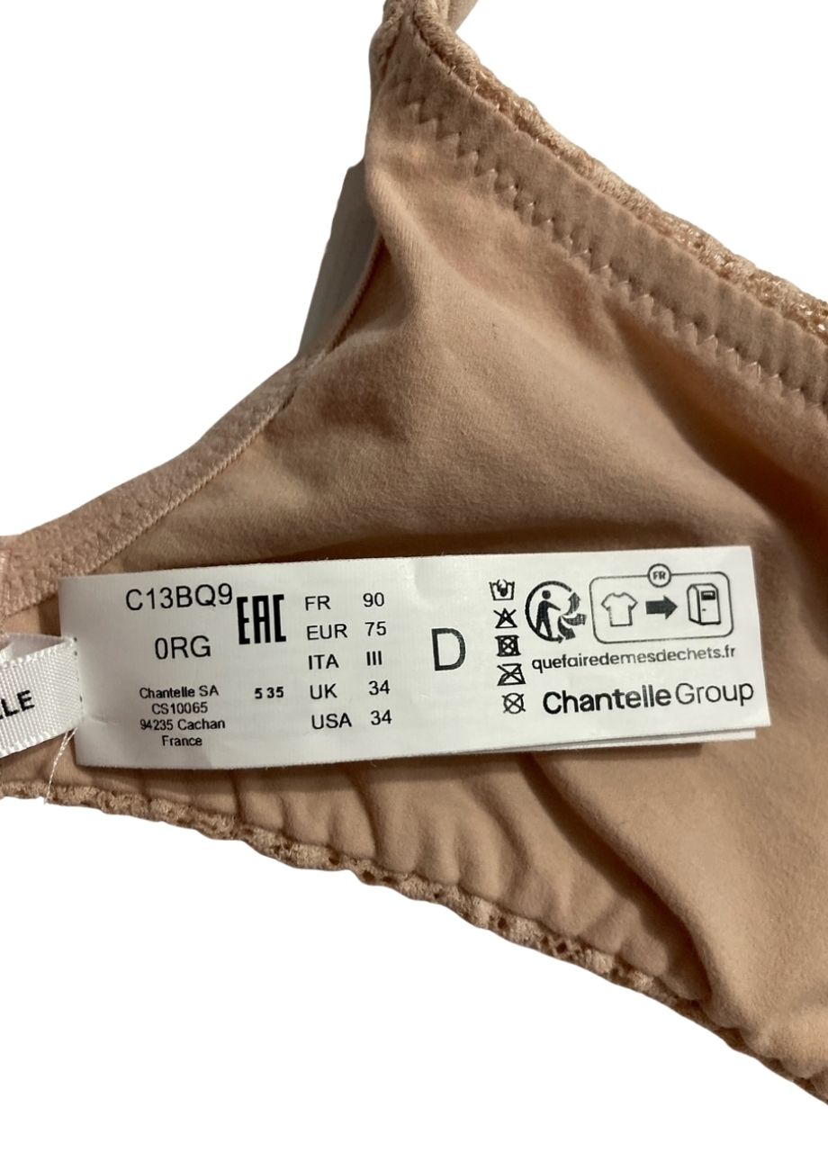 NWD CHANTELLE Jolie Smooth Wireless T-Shirt Bra ROSE 34D