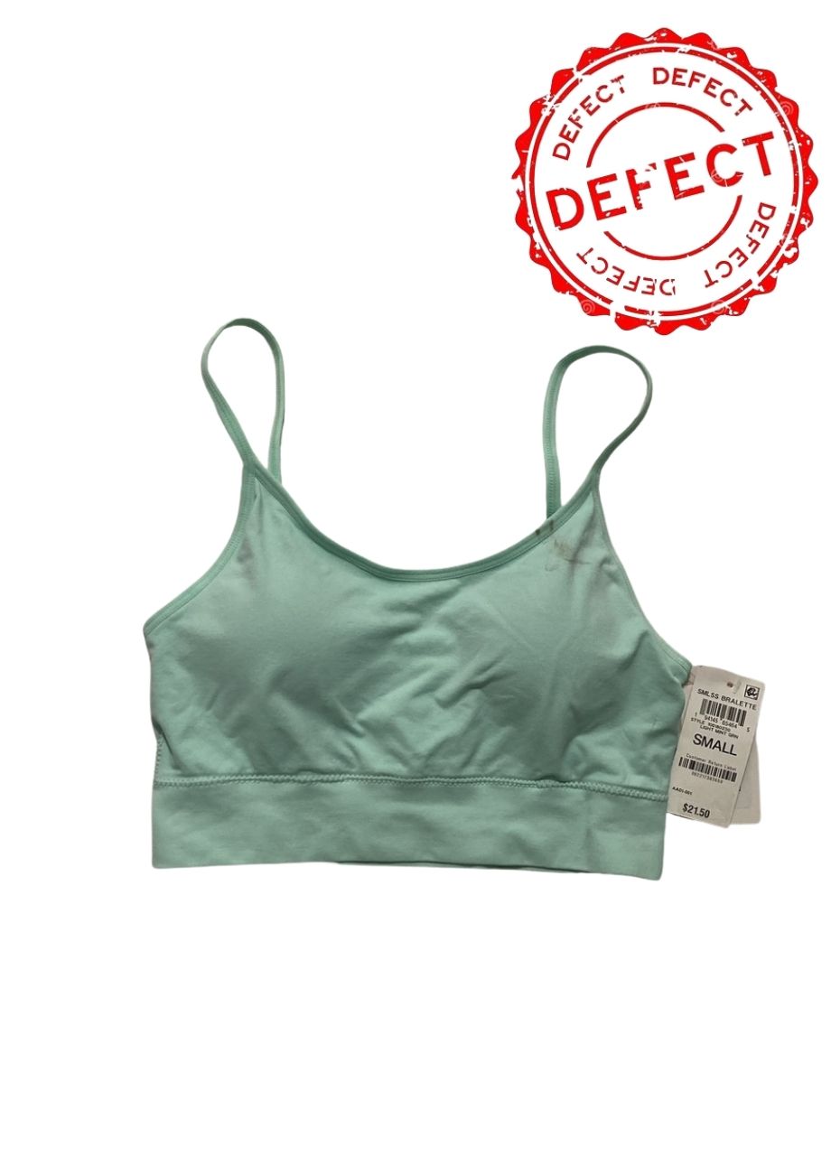 NWD STATE OF DAY Seamless Bralette GREEN MINT S
