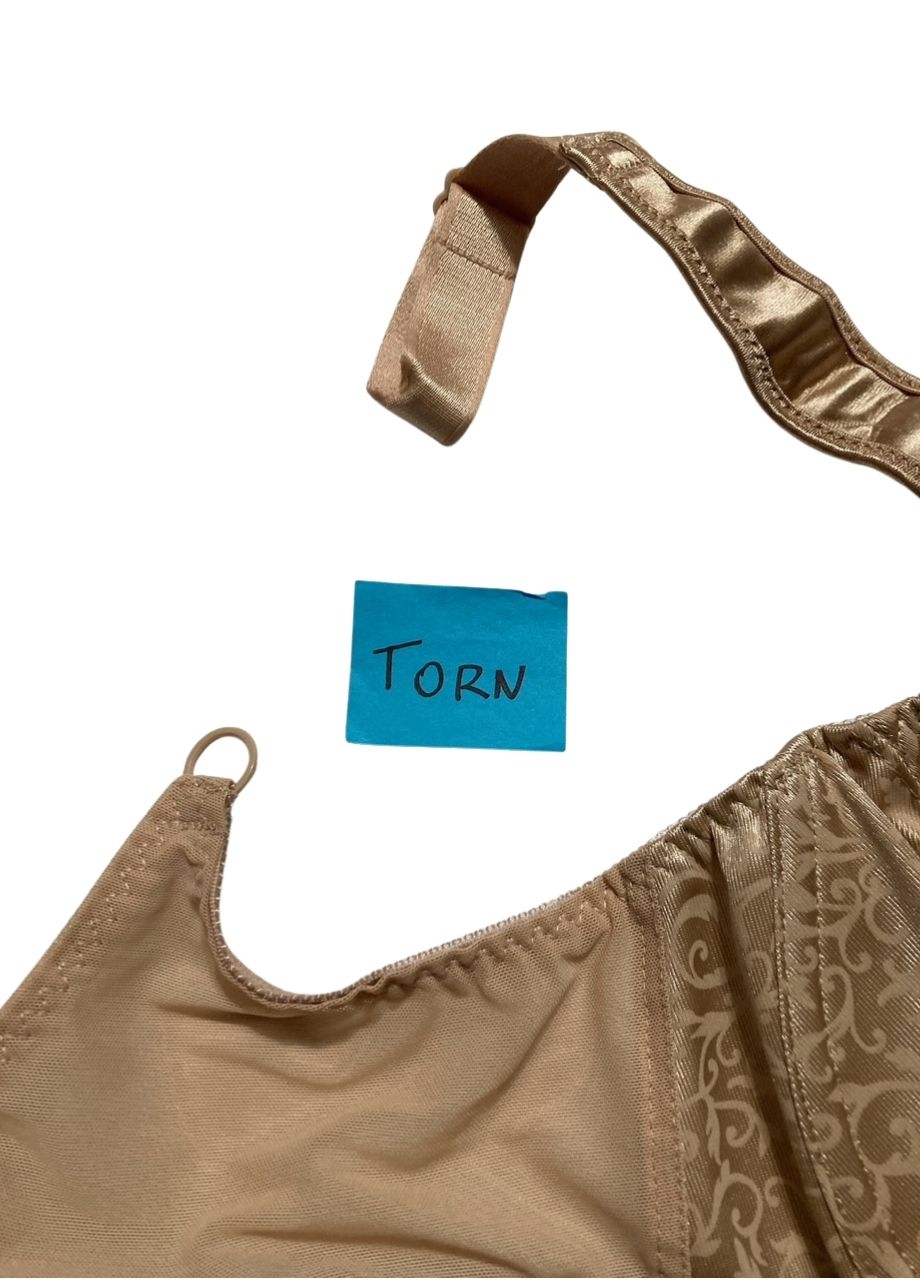 NWD BALI Tracings Minimizer Underwire Bra BEIGE 38D