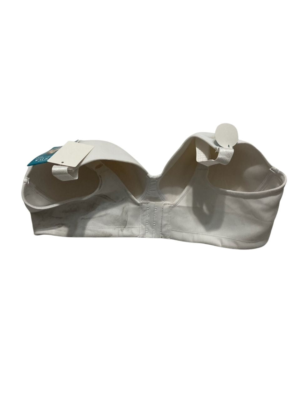 NWD VANITY FAIR Full Figure Beauty Back Smoothing Bra WHITE 42D