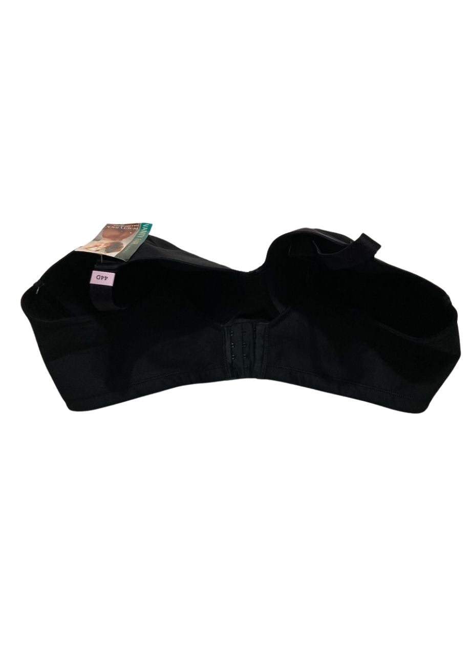NWD VANITY FAIR Full Figure Beauty Back Smoothing Bra BLACK 44D