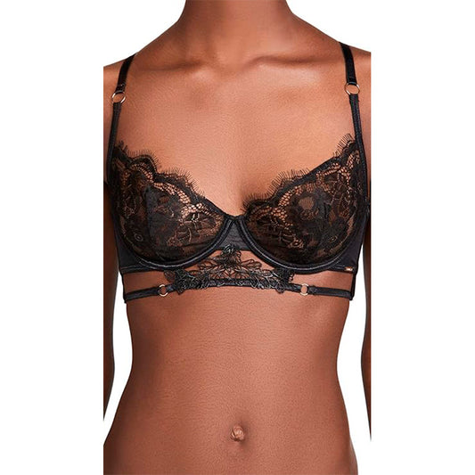 Bluebella Women's Lumi Bra  Black 36DD