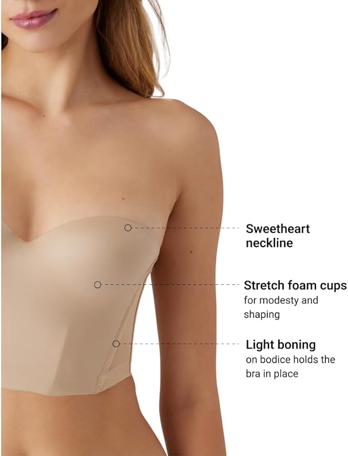 B.TEMPT´D Future Foundation Backless Strapless Bra AU NATURAL 36D