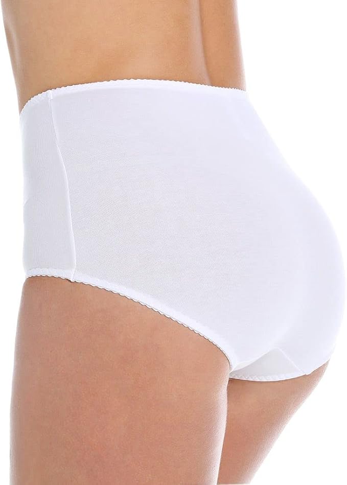 BALI Shapewear Brief Light Control Smoothing Tummy Control 2-Pack NUDE L