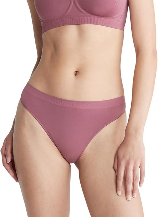 CALVIN KLEIN Bonded Flex Bikini CRUSHED BERRY XS